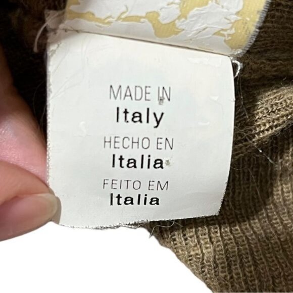 See by Chloe Wool Alpaca Brown Relaxed Fit Cardigan Size 4 - Picture 10 of 12